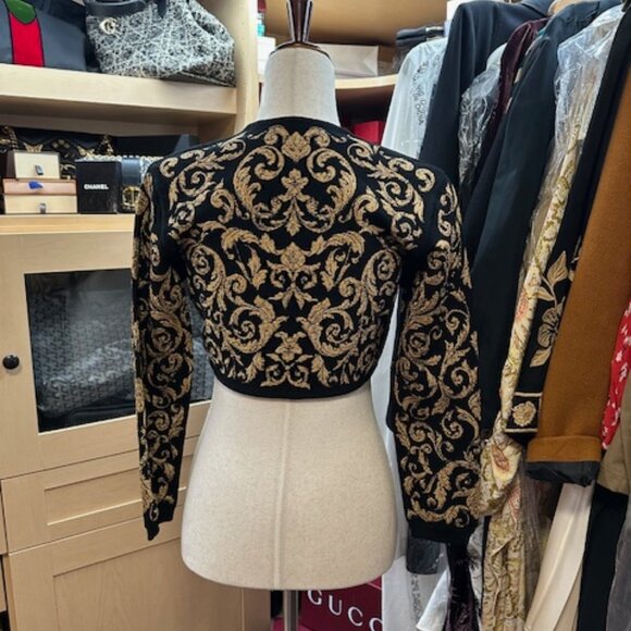 Moschino Couture Jackets & Blazers - Moschino Couture Printed Bolero w/ Tags Size Small